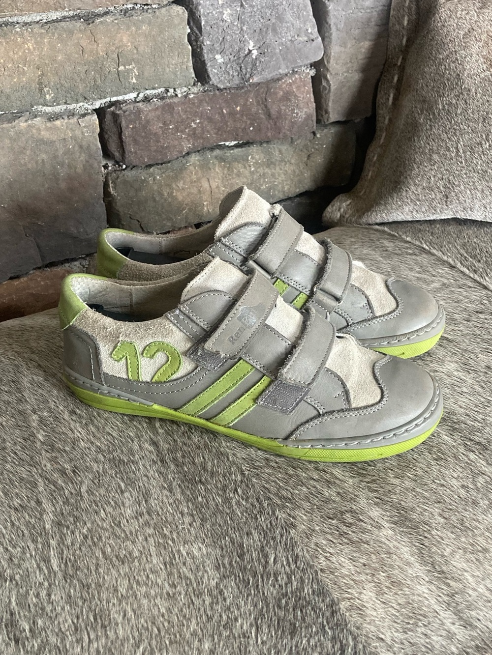 Renbut Suede Leather Slip On Orthopedic Sneaker